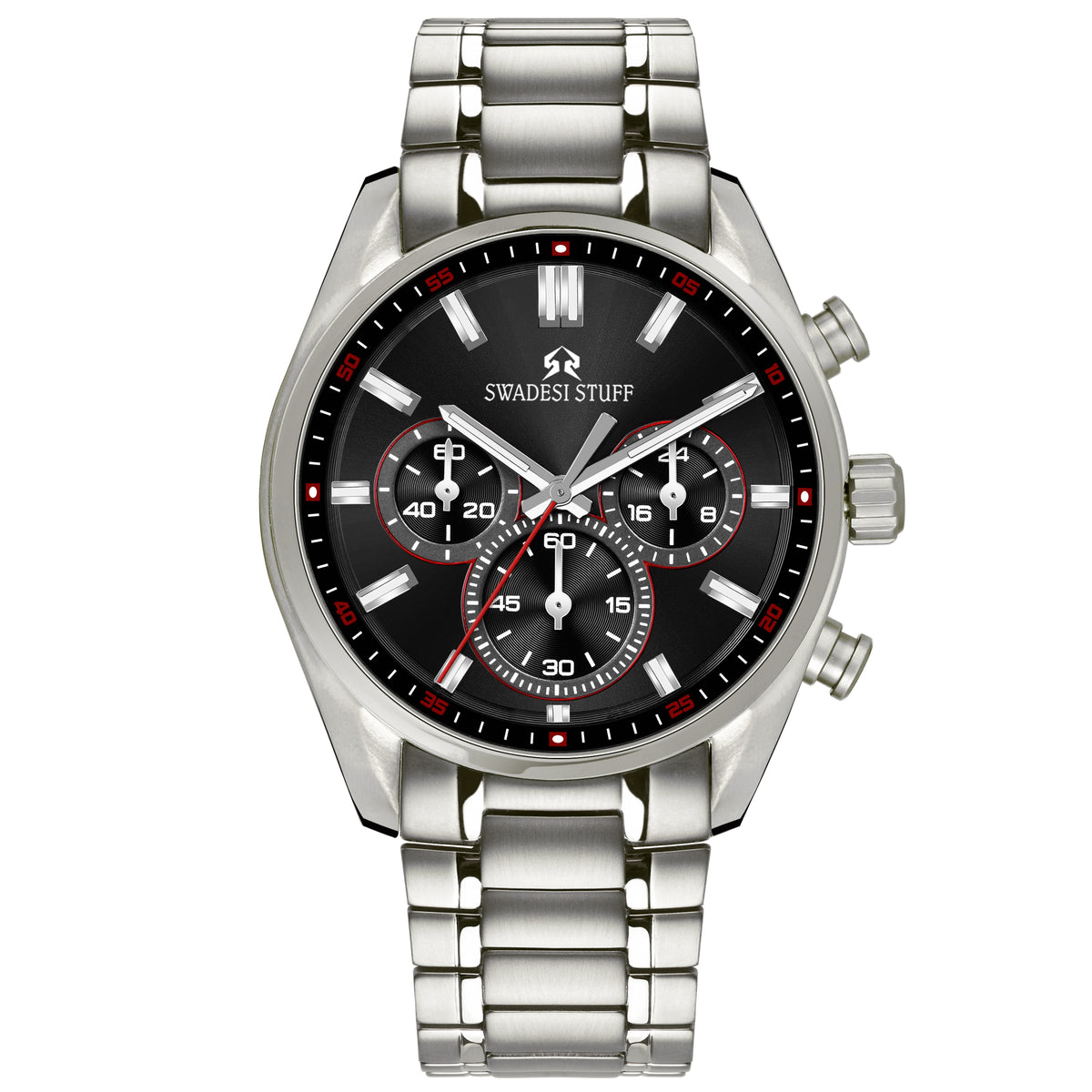 Aerodyne - Black - Premium Titanium Metal Watch For Men