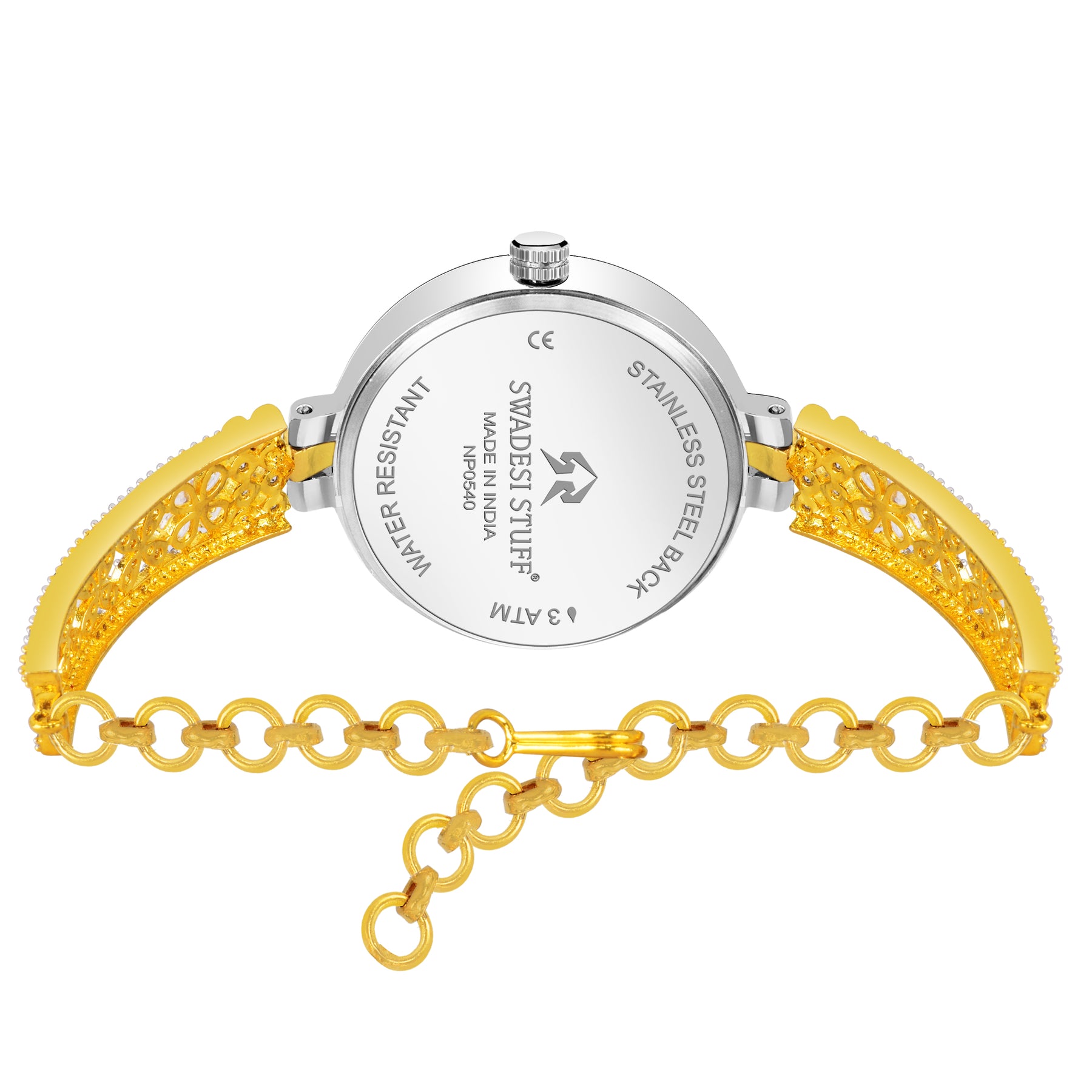 Diadem - Gold - Premium & Luxurious Metal Watch For Women