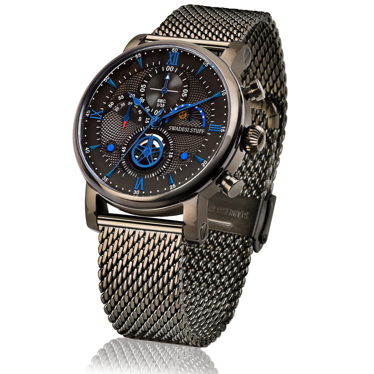 Cognoscenti - Grey - Premium Metal Watch For Men