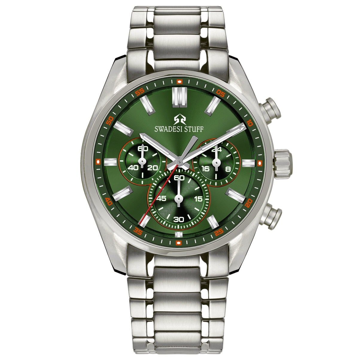 Aerodyne - Green - Premium Titanium Metal Watch For Men