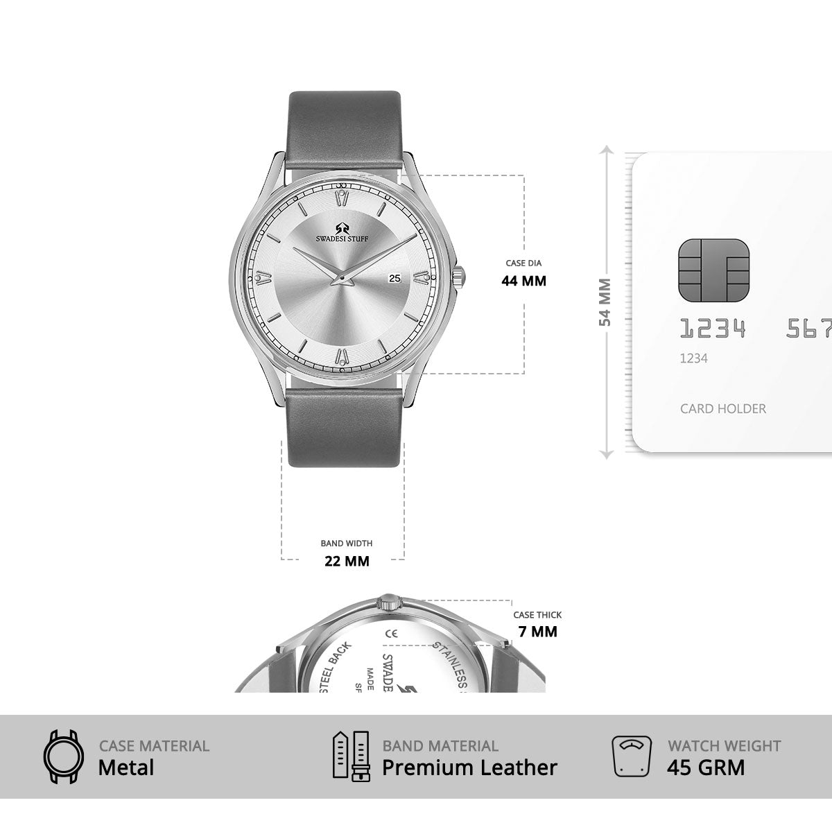 The Classique II - Brown - Premium & Luxurious Watch For Men