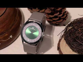 Crystalline Charm - Grey - Premium & Luxurious Watch For Men