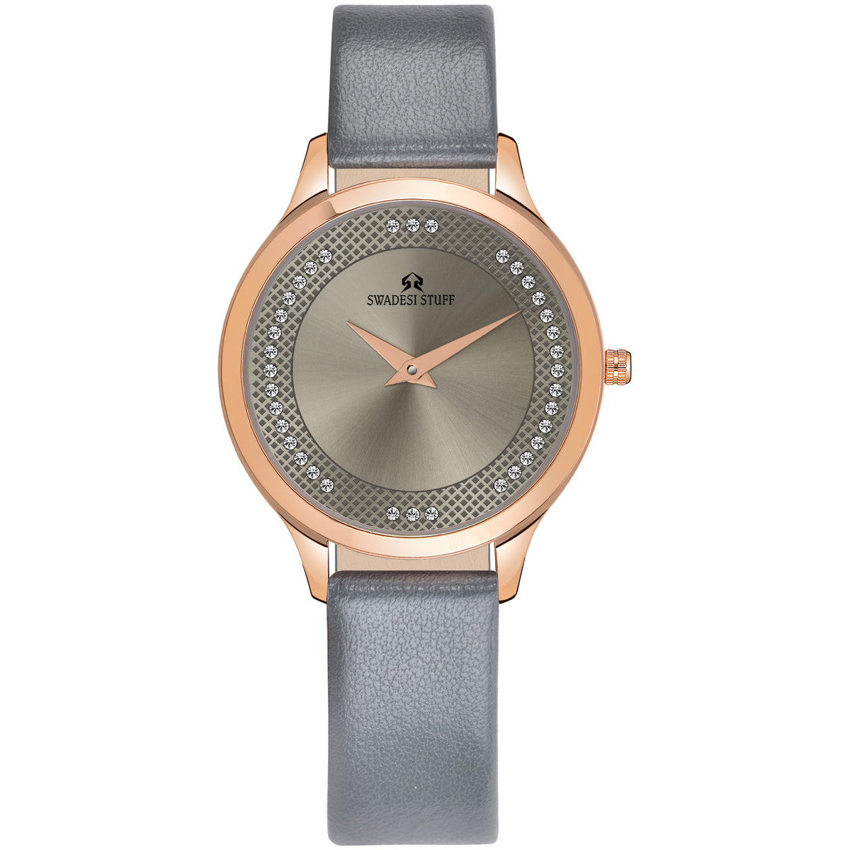 Stefanos - Grey - Premium & Luxurious Watch For Women