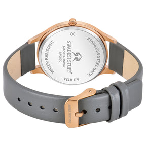 Stefanos - Grey - Premium & Luxurious Watch For Women