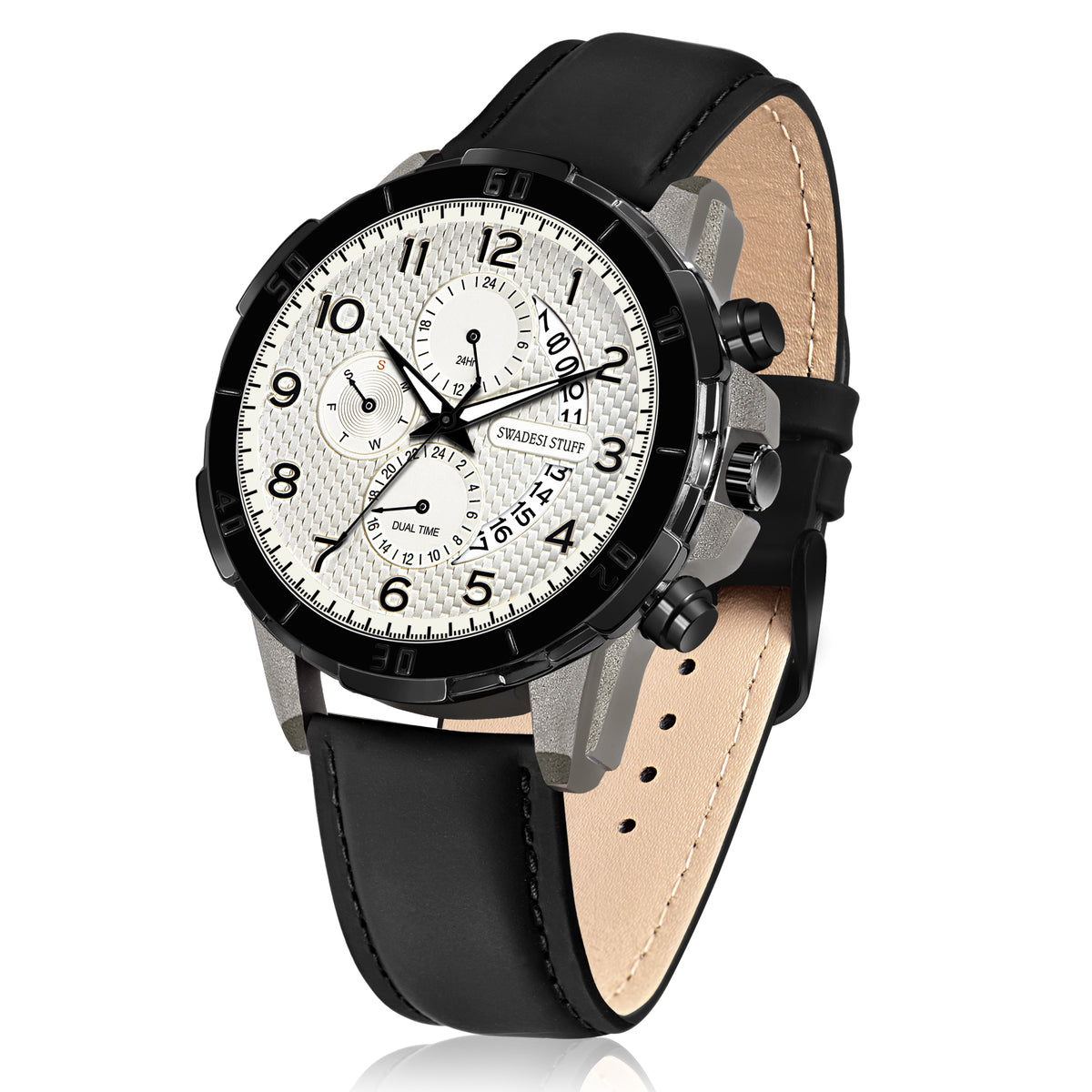 Crescent - Black- Premium & Luxurious Watch For Men