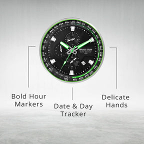 Coupe - Green - Premium Metal Watch For Men