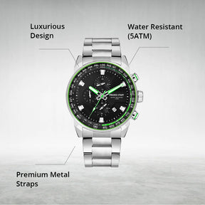 Coupe - Green - Premium Metal Watch For Men