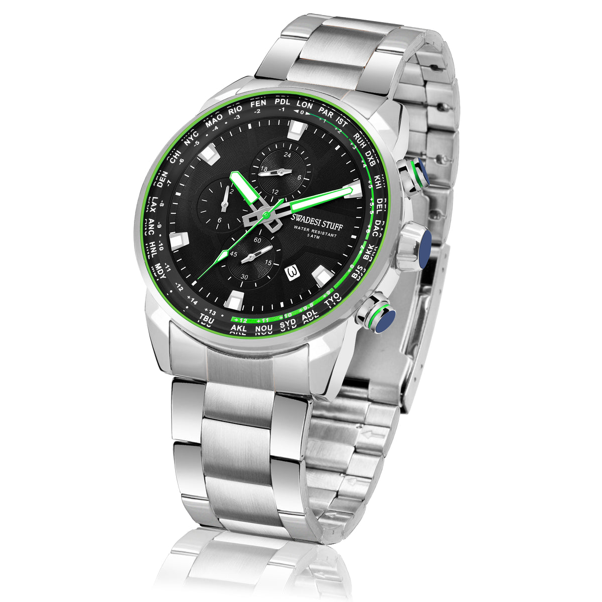 Coupe - Green - Premium Metal Watch For Men