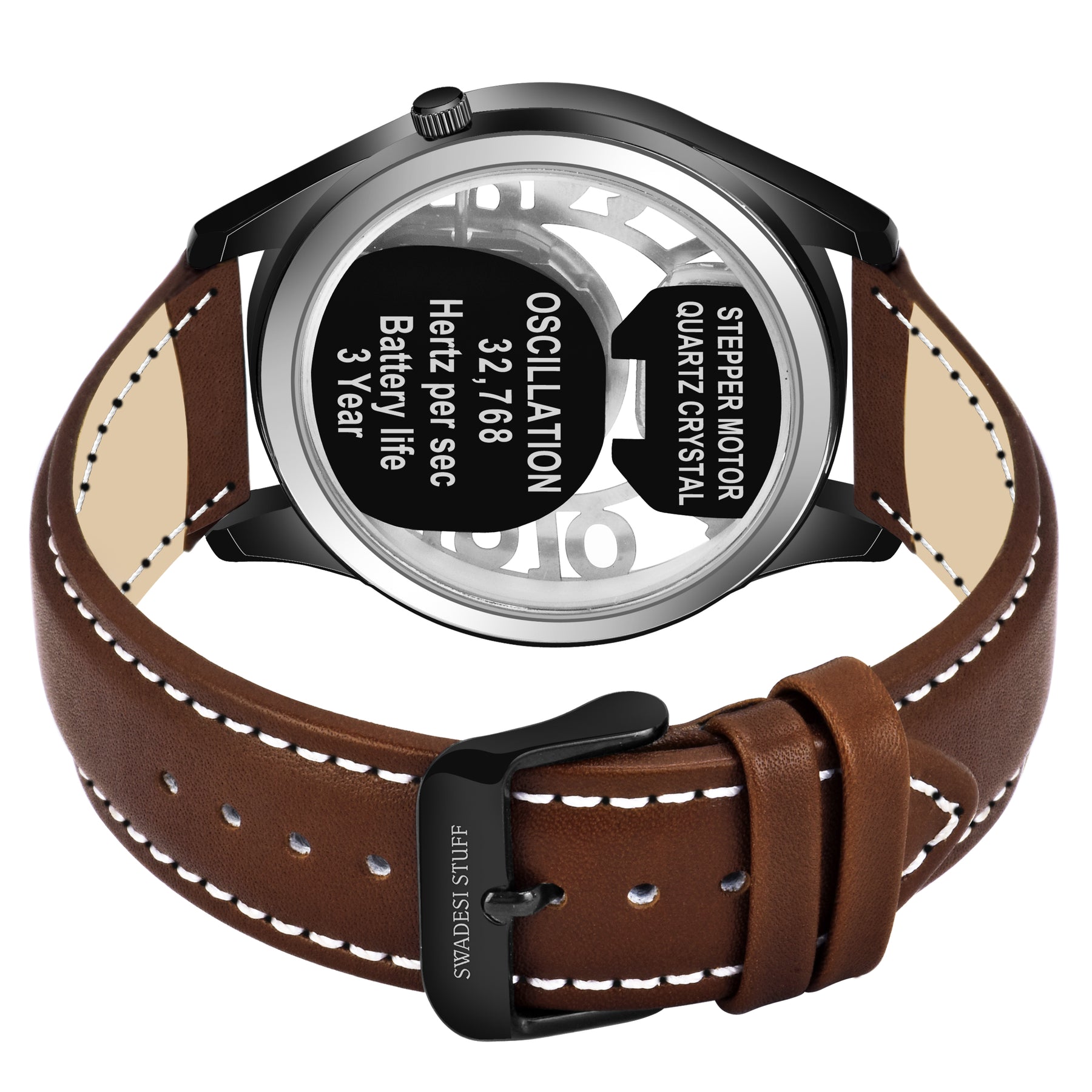 Oscillation - Brown - Premium Watch For Men