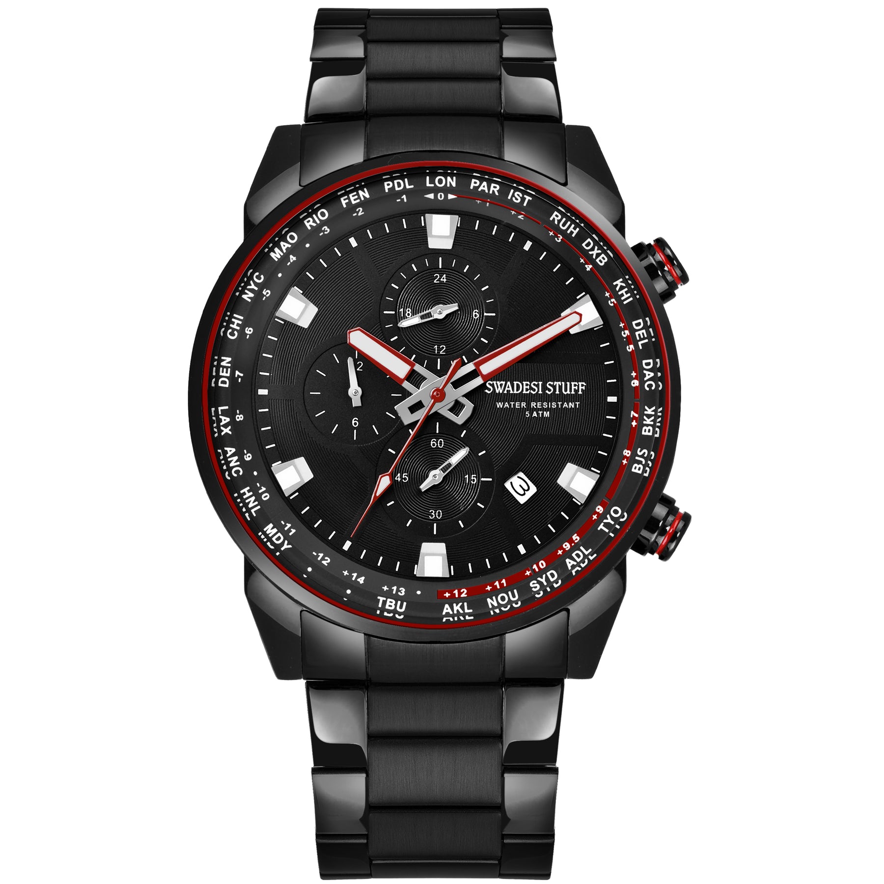 Coupe - Black - Premium Metal Watch For Men