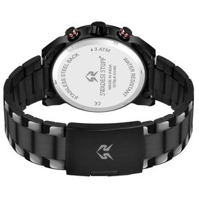 Coupe - Black - Premium Metal Watch For Men