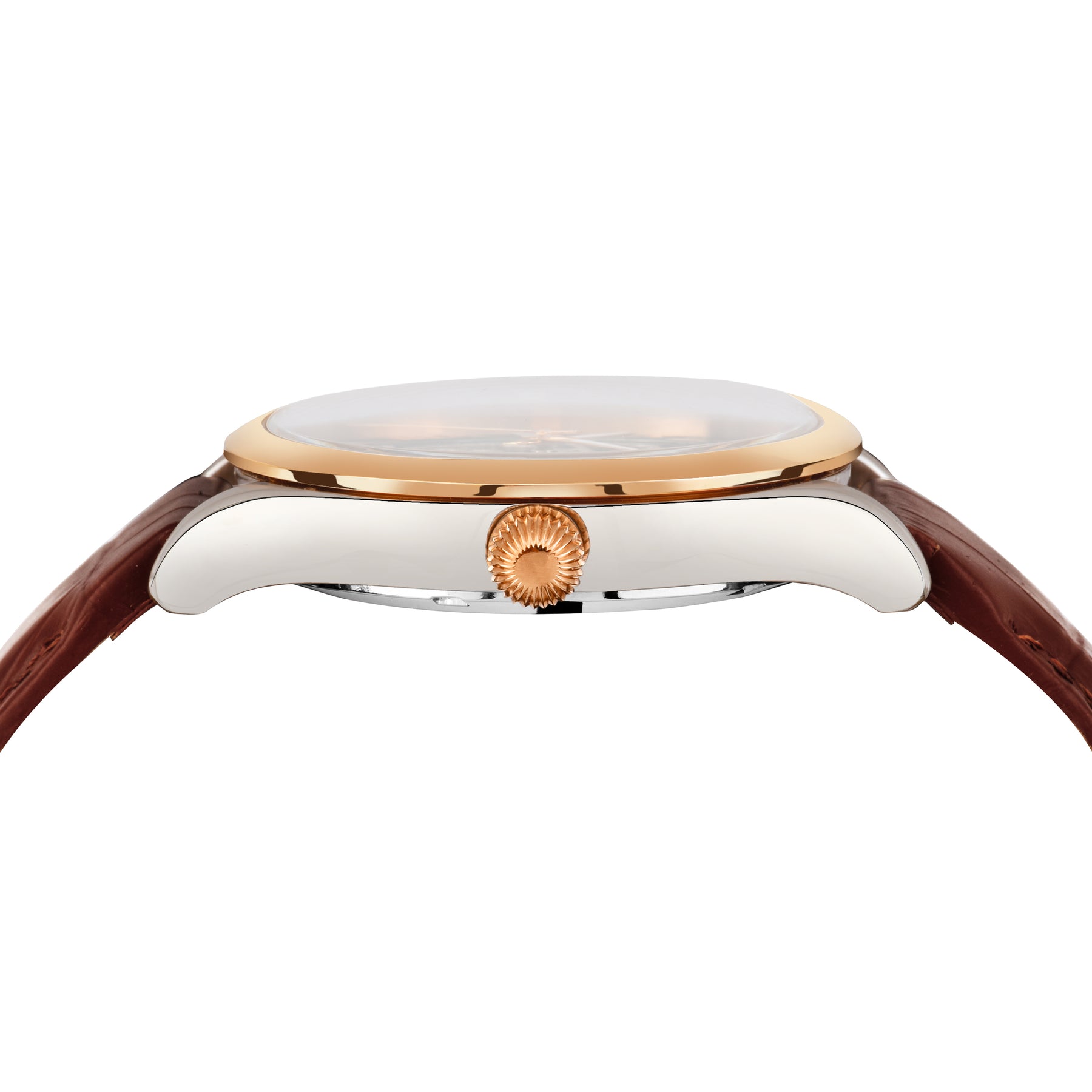 Glitterati - Brown - Premium Automatic Watch For Men