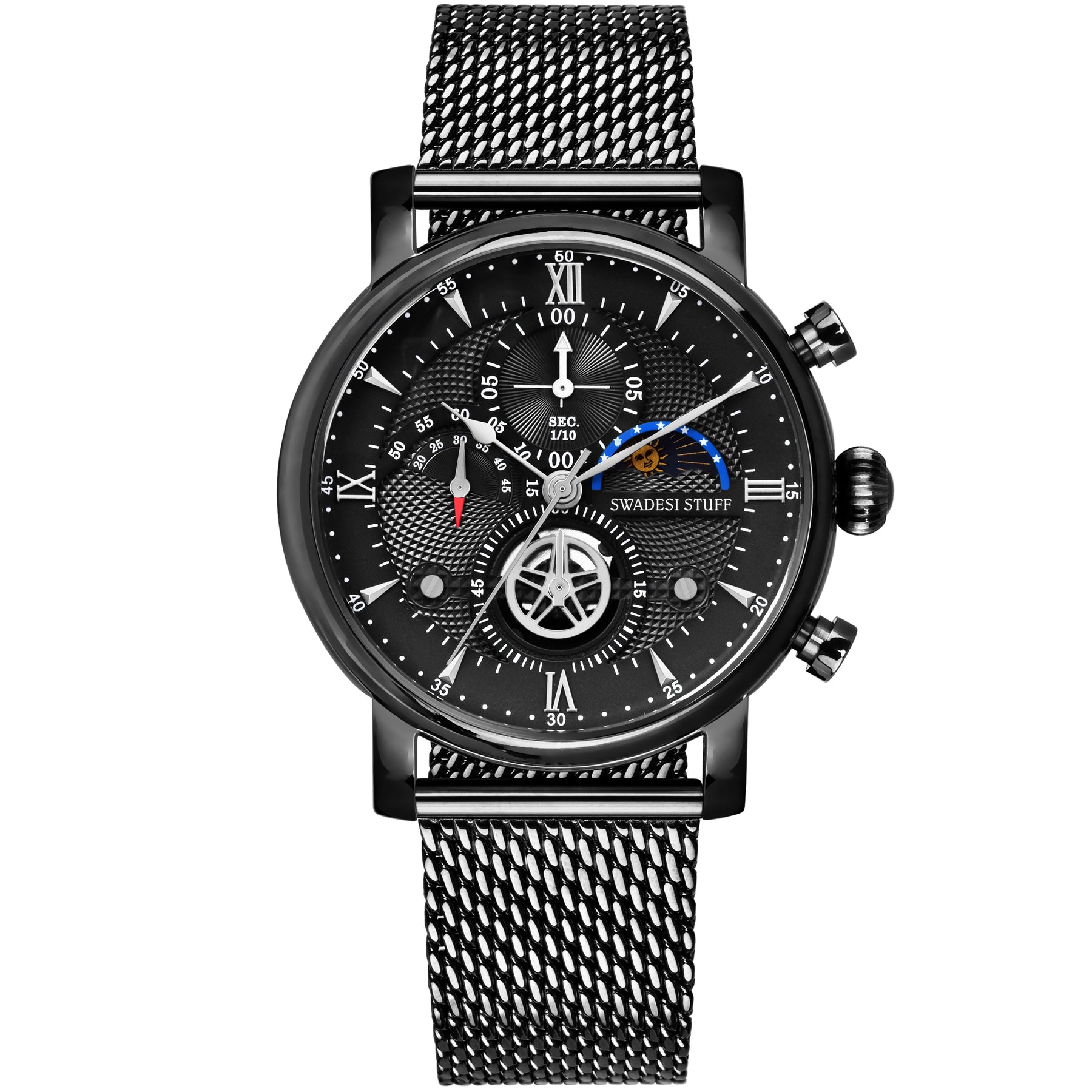 Cognoscenti - Black - Premium Metal Watch For Men