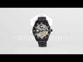 Aristocracy - Black - Premium Automatic Watch For Men