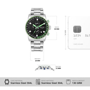 Coupe - Green - Premium Metal Watch For Men